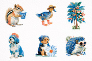 Pastel Summer Clipart Bundle, an Illustration by DreamArtGraphic (Thumbnail 2 of 8)