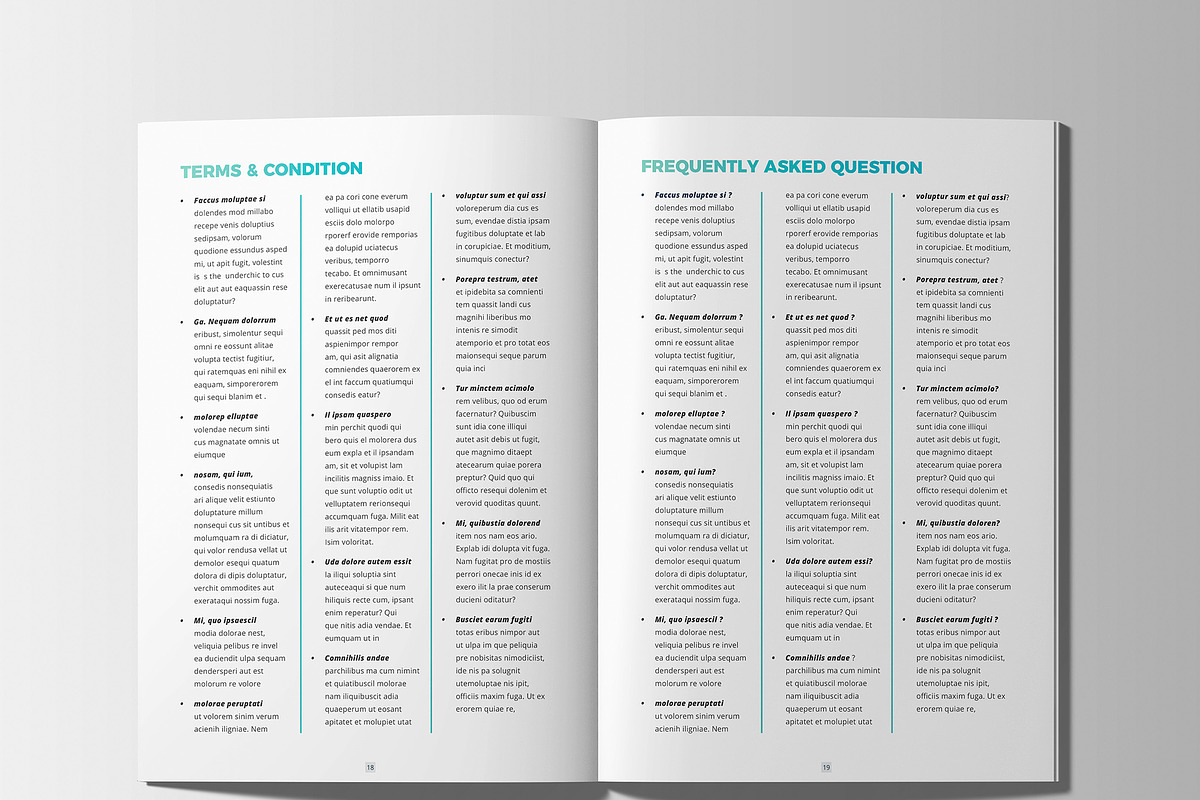 Business Project Proposal Design, a Stationery Template by Layout Design (Photo 11 of 12)
