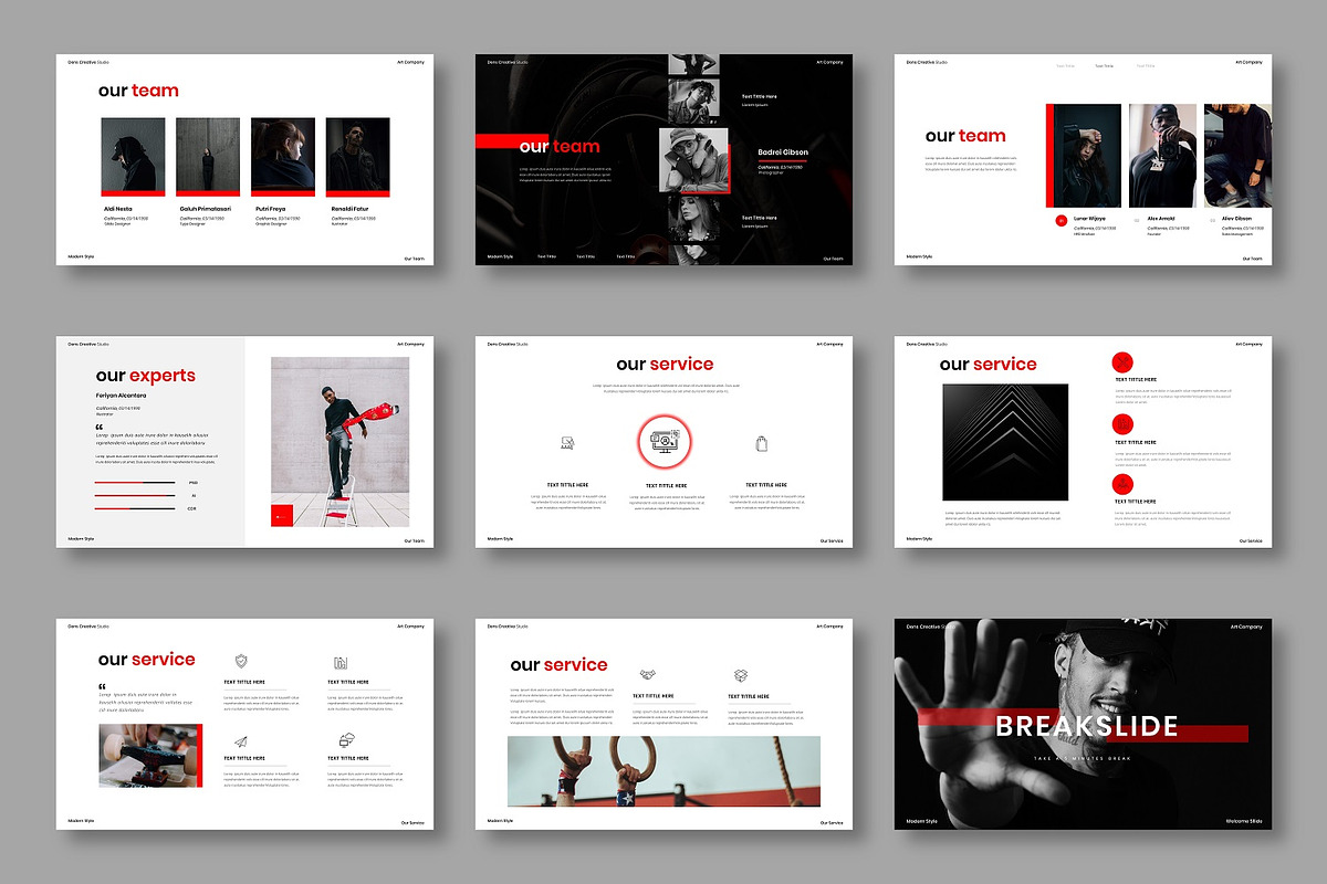 Abandon - Business Google Slide, a Presentation Template by Dens Creative Studio (Photo 3 of 6)