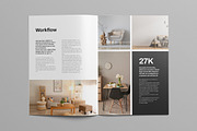 Design Portfolio Canva Templates, a Brochure Template by Pixelpick (Thumbnail 5 of 9)