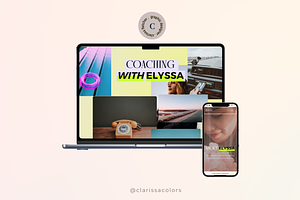 Elyssa Squarespace Template