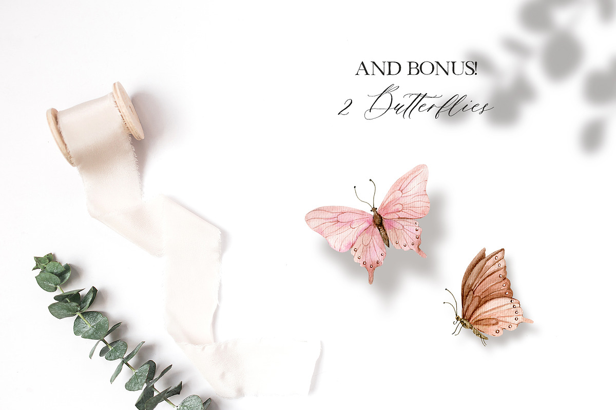Cream & Blush - Watercolor Set, a Decorative Illustration by long summer (Photo 11 of 11)