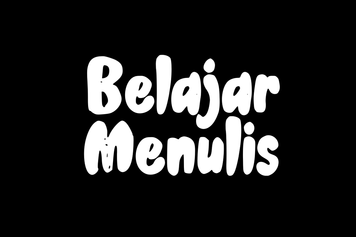 Jomplang - Display Font, a Handwritten Font by GFRcreative (Photo 3 of 6)