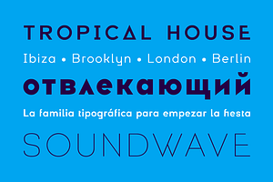 Electronica Font Family