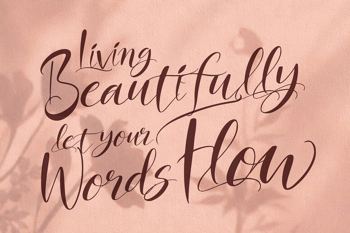 Alerquisant - Naturally Yours, a Script Font by HypeWorksCo (Photo 5 of 18)