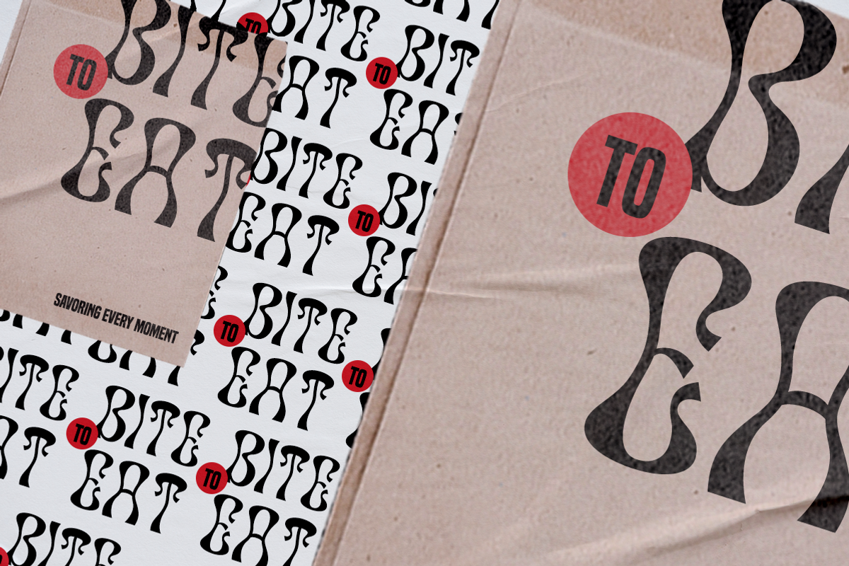 Lamiran - Distorted Wavy Font, a Sans Serif Font by RagamKata (Photo 8 of 12)