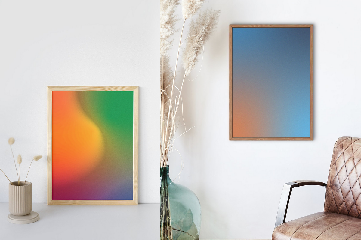 67 Gradient Noise Background Set, a Texture Illustration by hinanazstudio (Photo 4 of 6)