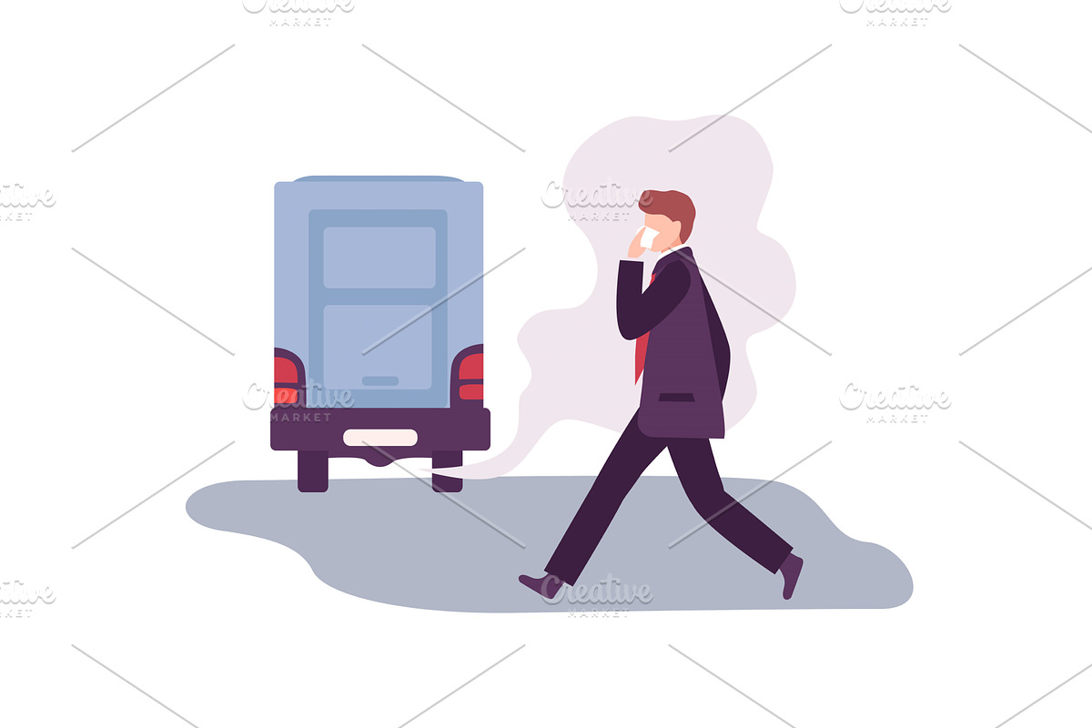 Environmental Pollution and Its, an Illustration by TopVectors