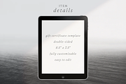 Gift Certificate Template Canva, a Business Card Template by frommakertomaker (Thumbnail 5 of 6)