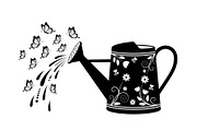 Garden Watering Can Bundle, an Illustration by Creativeshirt (Thumbnail 28 of 31)
