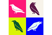 Raven Logo, a Graphic by NataliiaVolyk (Thumbnail 2 of 6)