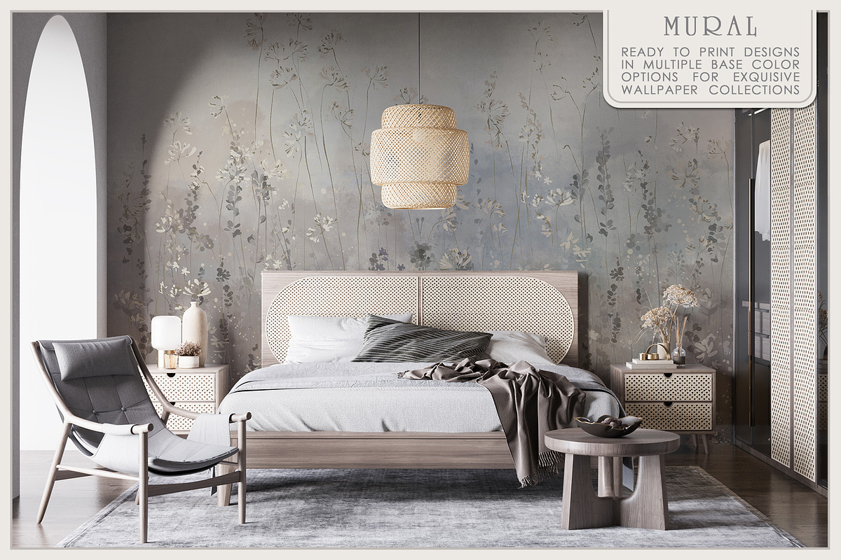 Fresco collection Wild Flowers, a Wallpaper Graphic by Natalia0307 (Photo 5 of 18)