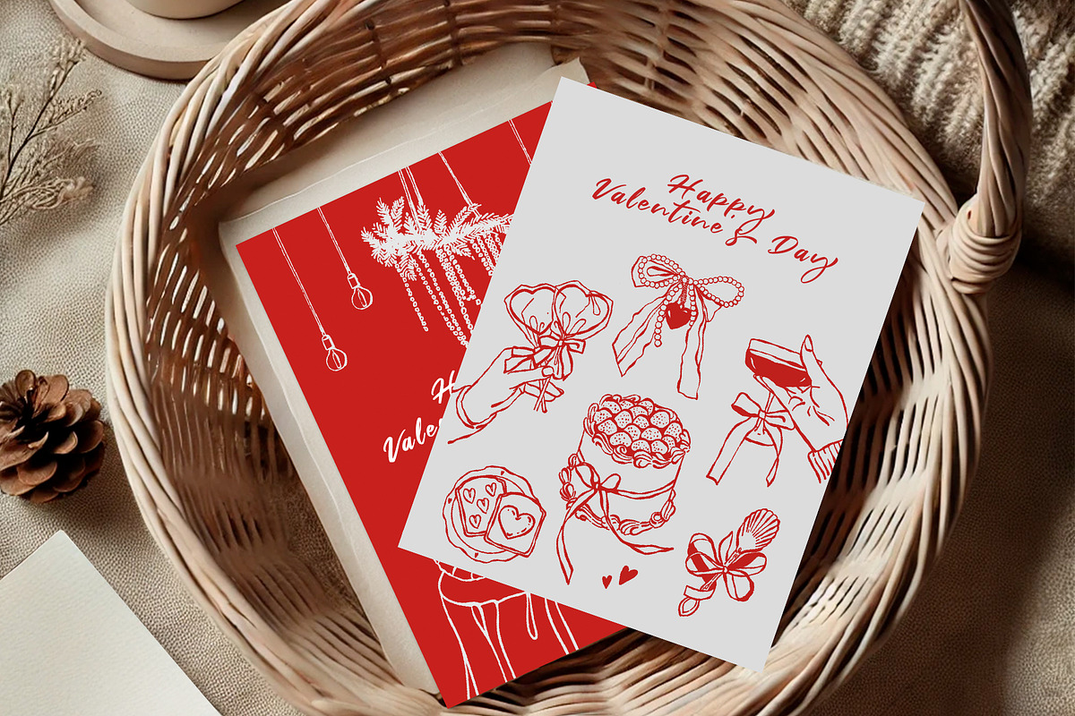 Vintage Wedding & Valentines Day Set, an Object Graphic by VerAna (Photo 11 of 16)