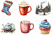 Cozy Christmas Sublimation Designs, an Illustration by Black Bird Studio (Thumbnail 3 of 6)