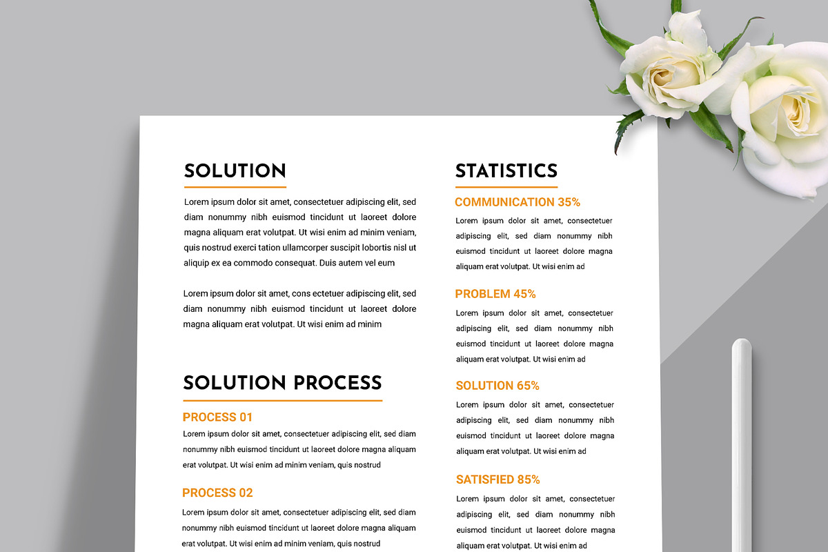 Business Case Study, a Stationery Template by MightyDesign (Photo 2 of 8)