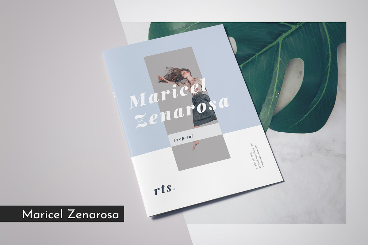 Maricel Zenarosa Proposal, a Brochure Template by rinatyassari (Photo 1 of 9)