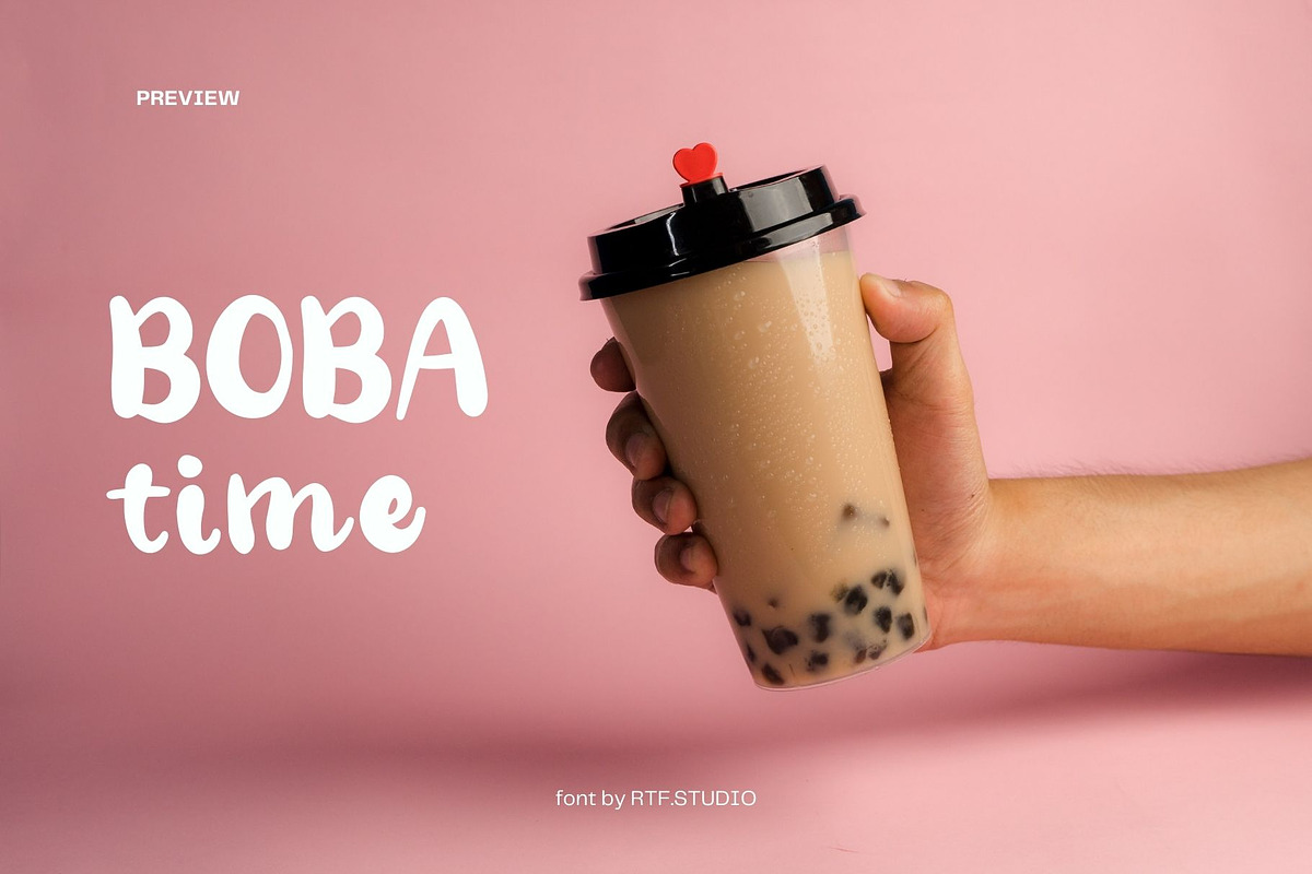 Gubobo Handwriting Brush Font, a Handwritten Font by rtf.studio (Photo 1 of 5)