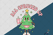 All Spruced Up Christmas Tree PNG, an Illustration by Creative Art (Thumbnail 2 of 6)