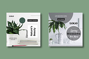 Botanical Social Media Template, a Social Media Template by MightyDesign (Thumbnail 3 of 8)