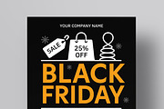 Black Friday Sale Flyer Template, a Flyer Template by MightyDesign (Thumbnail 2 of 8)
