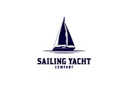 Sailing Yacht Logo, a Branding & Logo Template by Atlantis X Nurman Arbai (Thumbnail 1 of 2)