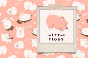 Little Piggy, an Animal Illustration by Twisted Tail (Thumbnail 1 of 5)