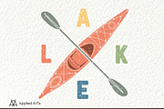 Lake PNG, Kayak PNG Lake Life PNG, a Graphic by Applied Arts (Thumbnail 2 of 8)