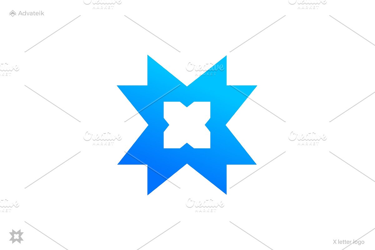 Letter X Logo Template | Modern Monogram preview 4