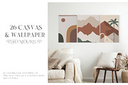 26 Sizes Canvas Print & Wall Mockup, a Product Mockup by mock-ups (Thumbnail 1 of 13)