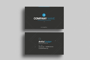Business Card Template, a Business Card Template by MightyDesign