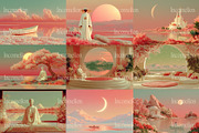 60 Peaceful Serenity Illustrations, a Decorative Illustration by Incomelion (Thumbnail 2 of 11)