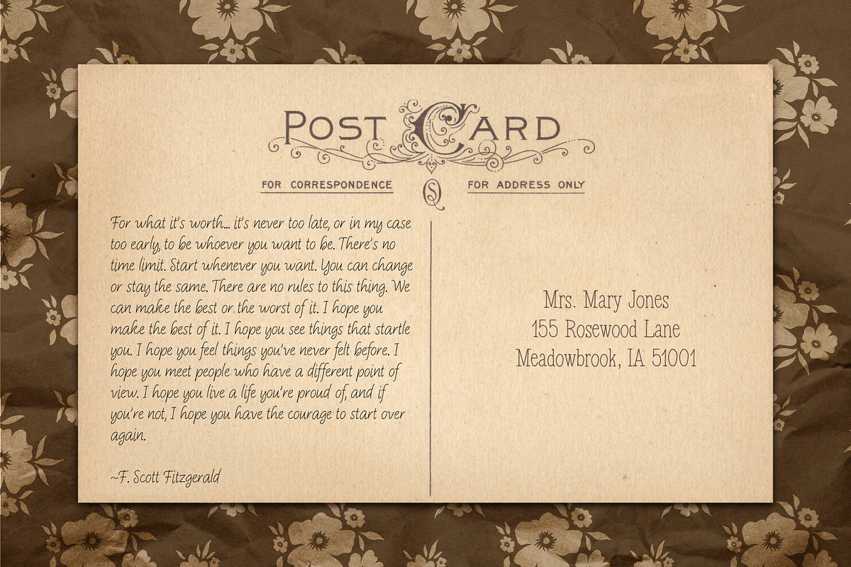 Pen & Parcel Font Duo, a Font by Eclectic Anthology (Photo 6 of 8)