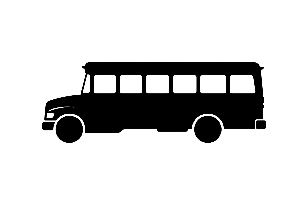 Student Bus Silhouette Pack, an Object Graphic by Creativeshirt (Photo 3 of 3)