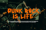 Punkbro- Brush Display Font, a Handwritten Font by Samtiv Studio (Thumbnail 4 of 7)