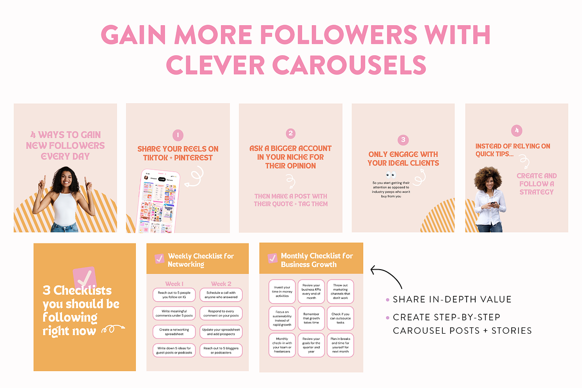 Instagram Audience Creator Posts, a Social Media Template by My Social Boutique (Photo 4 of 8)
