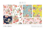 Hanami De Belle, Luxury Bold Florals, a Pattern Graphic by TSTUDIO (Thumbnail 2 of 13)