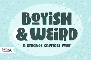 Capital Font Bundle, 8 Fonts