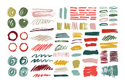 Brush stroke set, an Object Graphic by Good Studio (Thumbnail 2 of 7)