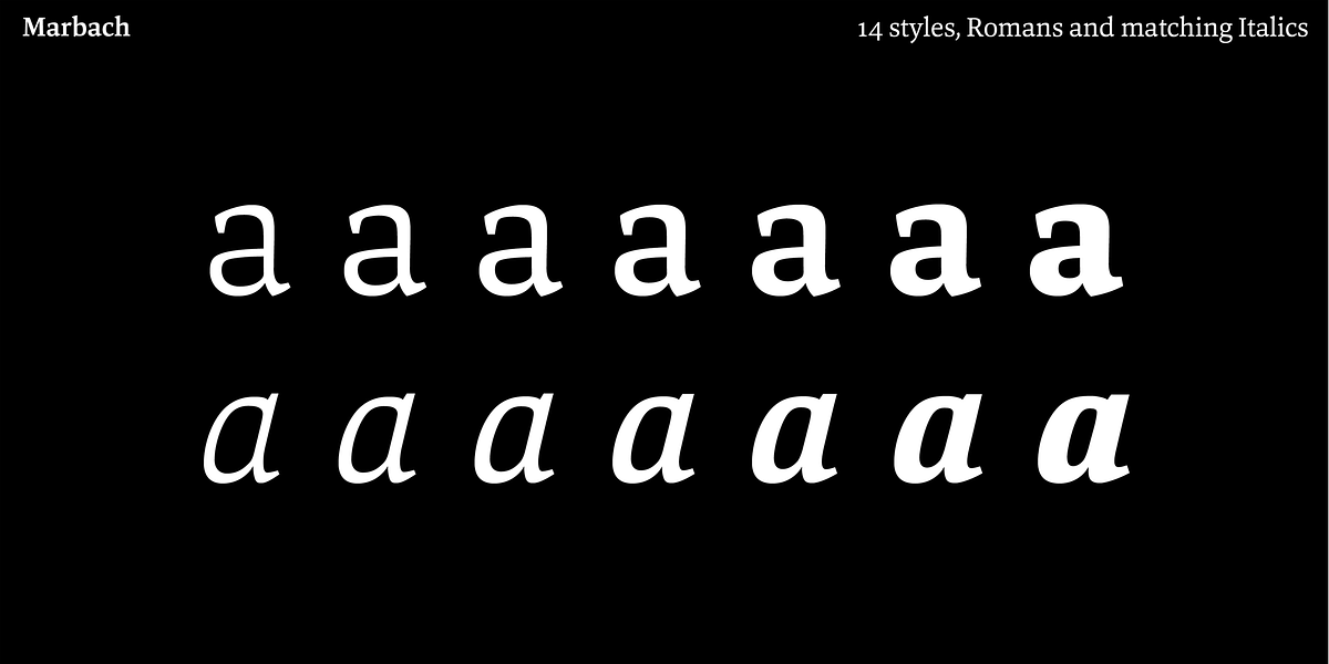 Marbach, a Serif Font by Hoftype (Photo 9 of 15)
