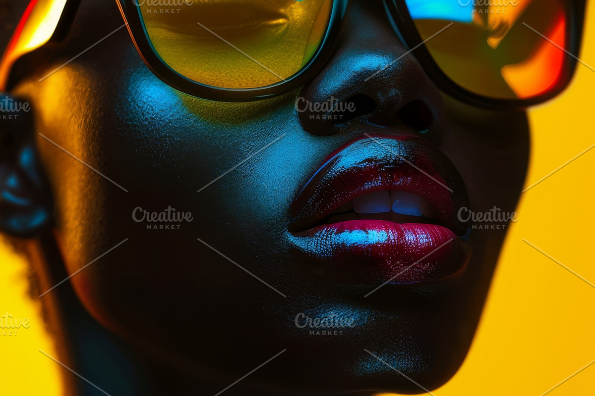 109 Fashion models in sunglasses, a Beauty & Fashion Photo by Handmadefont (Photo 85 of 113)
