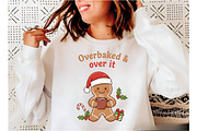 Overbaked & over It PNG,Gingerbread, an Illustration by Designking (Thumbnail 1 of 5)