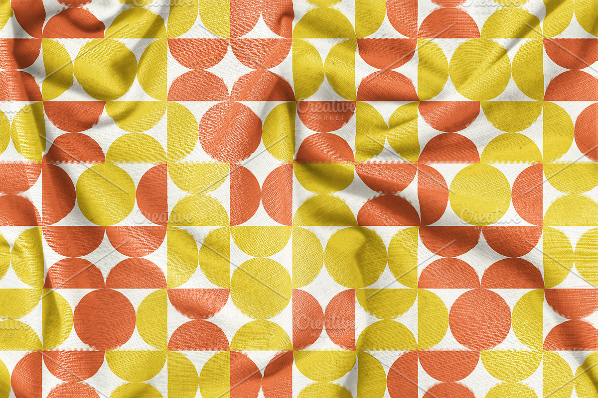 Mid Century Modern Seamless Patterns, a Pattern Graphic by CojoMoxon (Photo 4 of 4)
