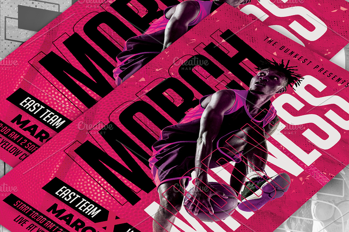 Basketball Flyer, a Flyer Template by AyumaDesign (Photo 2 of 3)