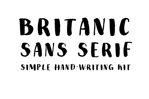 Britanic Sans Serif preview 5