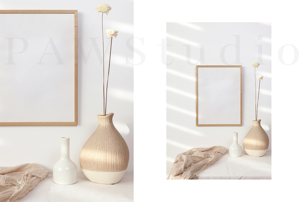 Photo Frame Mockup 3x4, a Print Template by PawMockups (Photo 3 of 8)