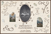Imperfect Frames & Borders, a Decorative Illustration by Veronika Gotovceva (Thumbnail 1 of 9)