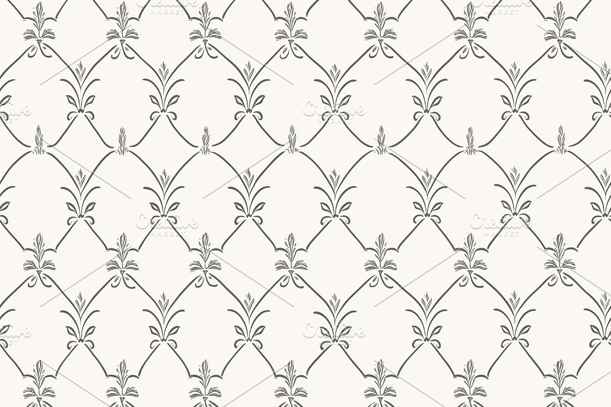 Seamless pattern repeat design diamonds trellis for wallpaper, f, a Pattern Graphic by Anneleven