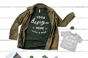 T-Shirt Mockup Bundle Bella Canvas, a Shirt Mockup by lock and page (Thumbnail 62 of 71)