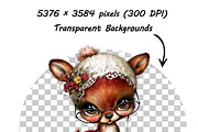 Twinkle Snow Holiday Love Clipart, an Illustration by one-touch (Thumbnail 9 of 16)