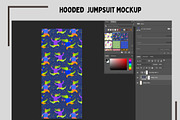 Baby Hooded Jumpsuit Mockup, a Hoody Mockup by Nora Gad (Thumbnail 6 of 19)